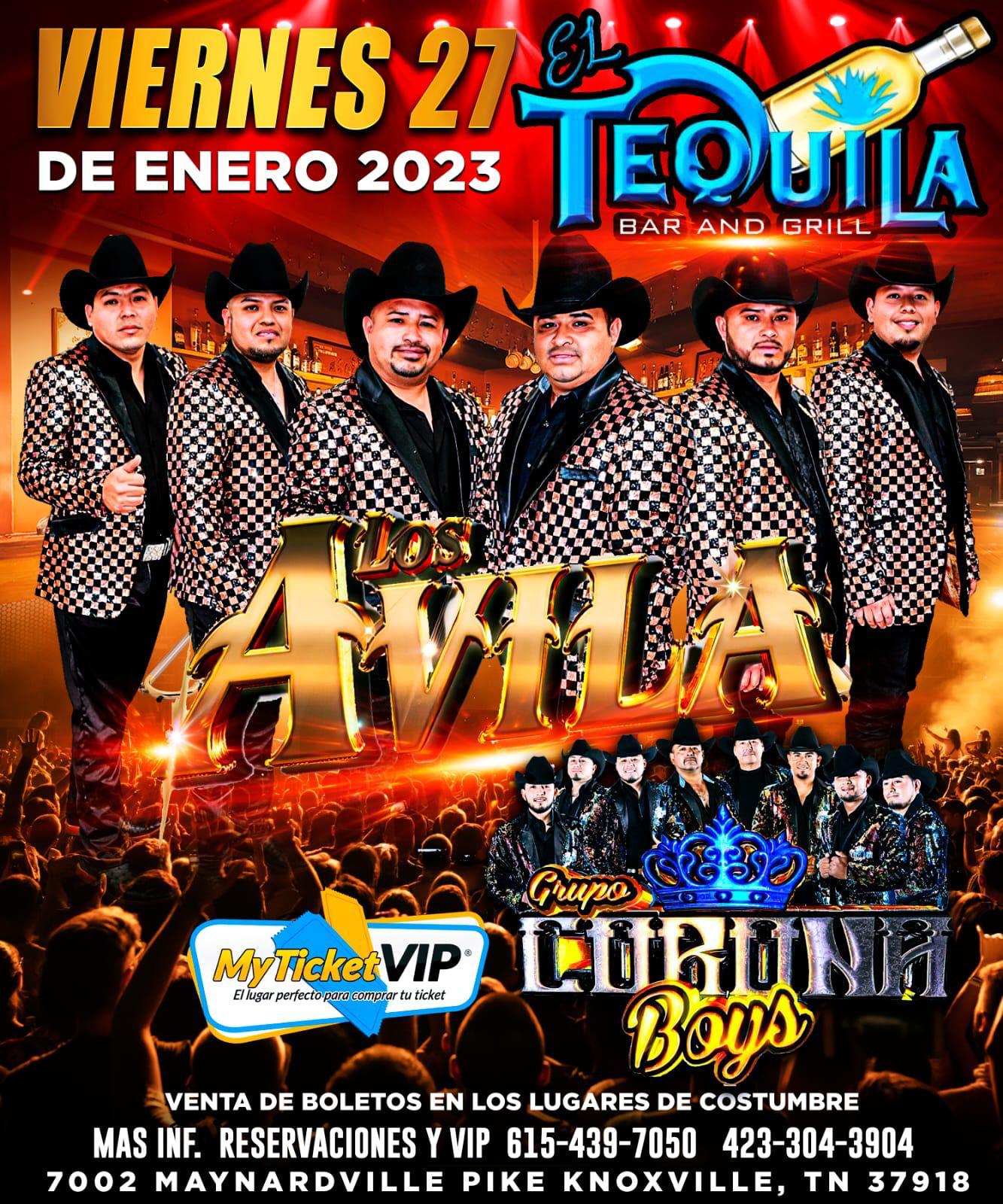 LOS AVILA GRUPO CORONA BROS My Ticket VIP
