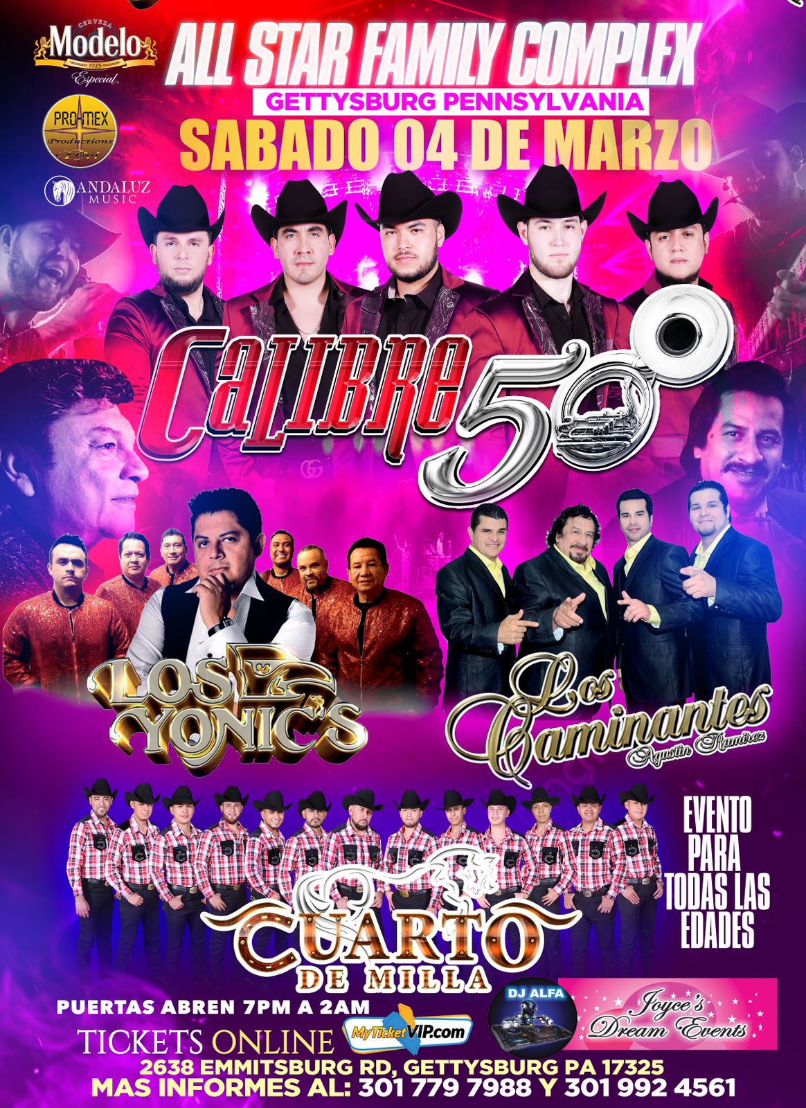 CALIBRE 50 LOS CAMINANTES