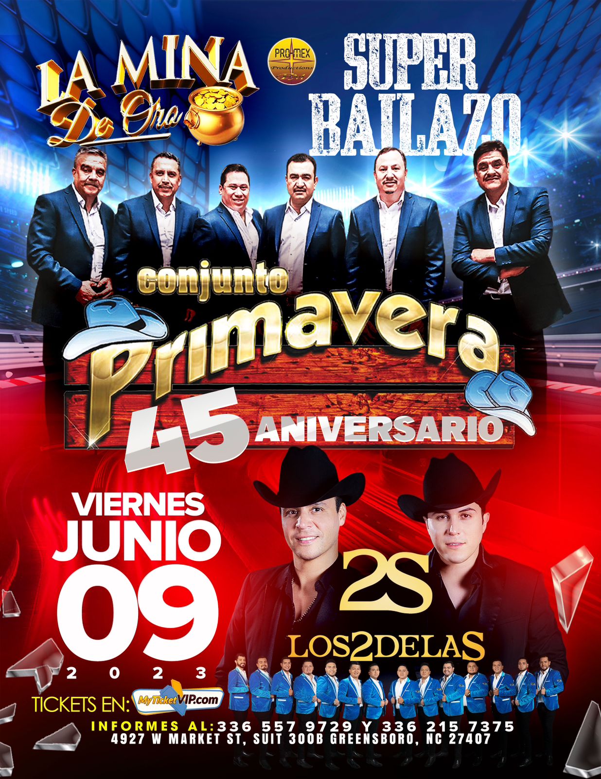 CONJUNTO PRIMAVERA LOS 2 DE LA S