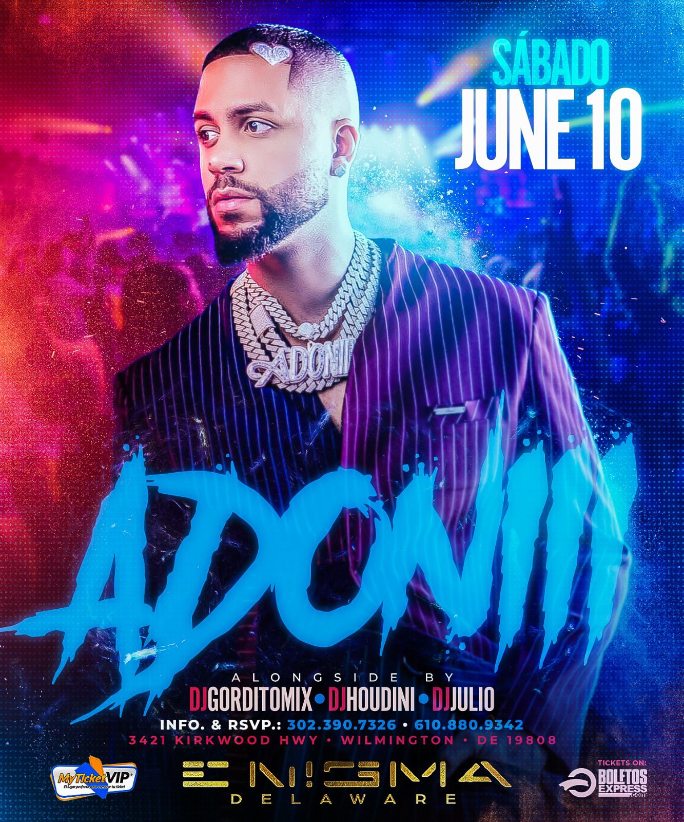 DJ ADONI My Ticket VIP