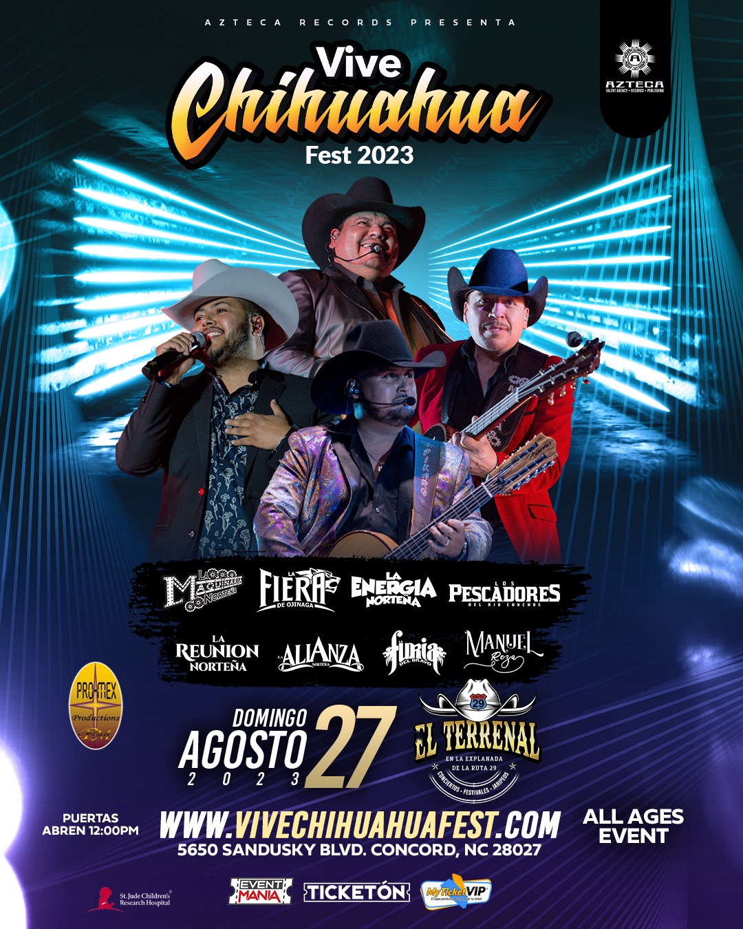 vive chihuahua fest tour dates