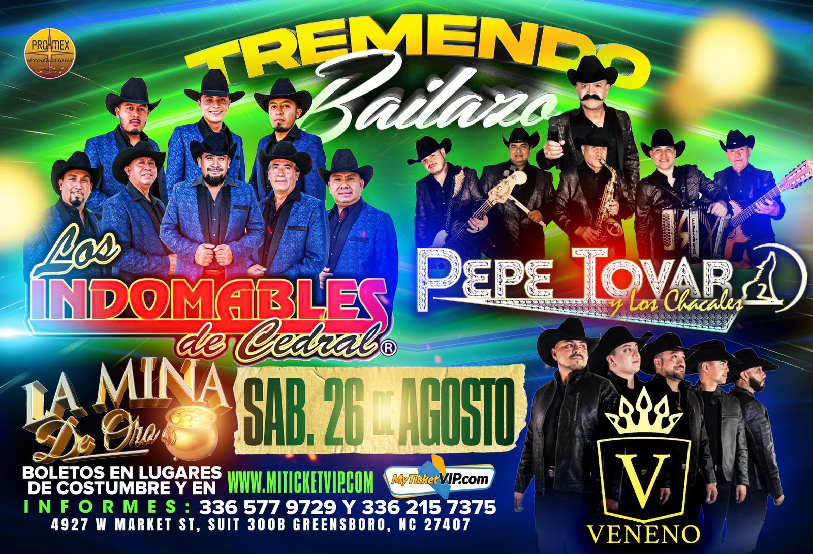 LOS INDOMABLES PEPE TOVAR