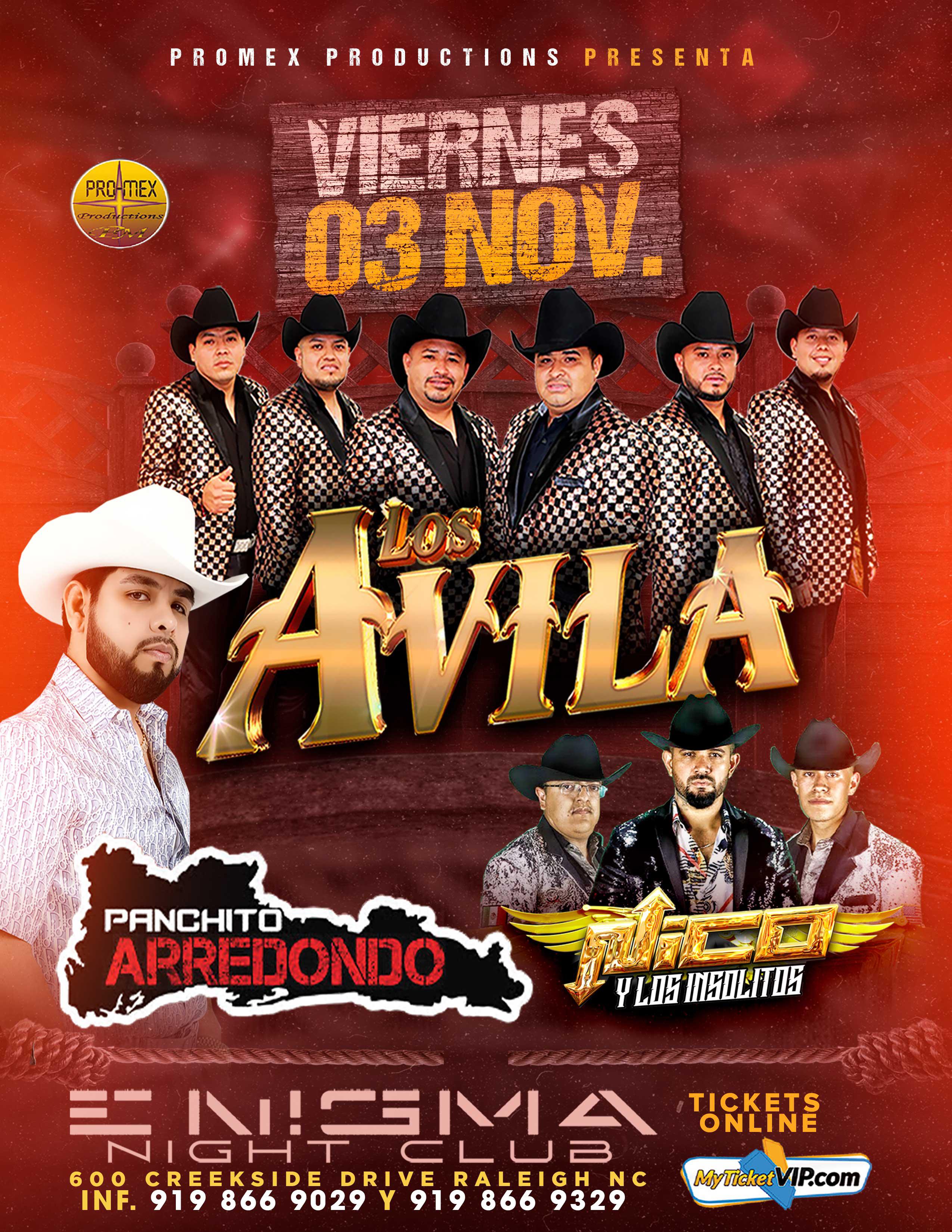 LOS AVILA PANCHITO ARREDONDO - My Ticket VIP