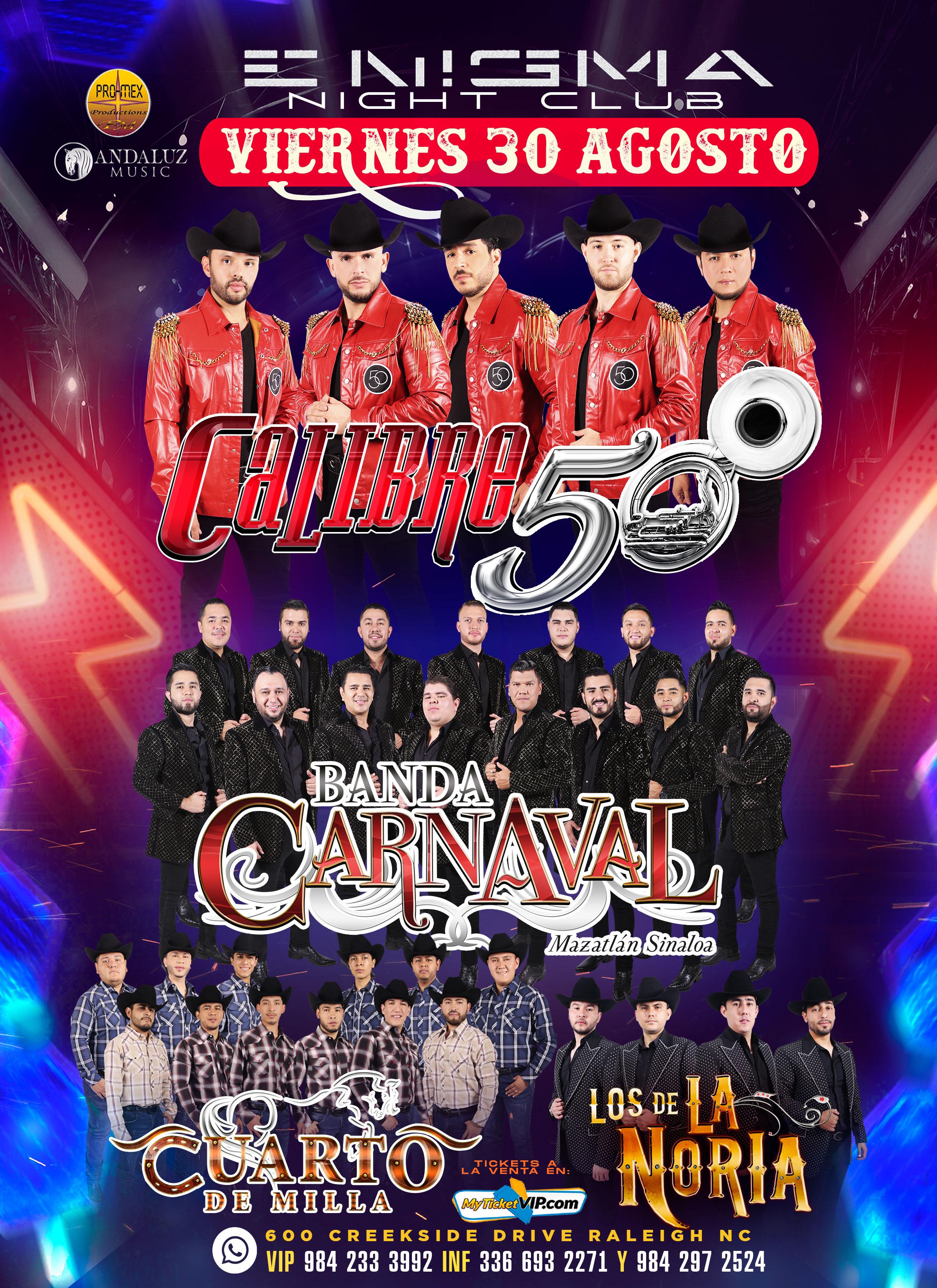 CALIBRE 50 BANDA CARNAVAL