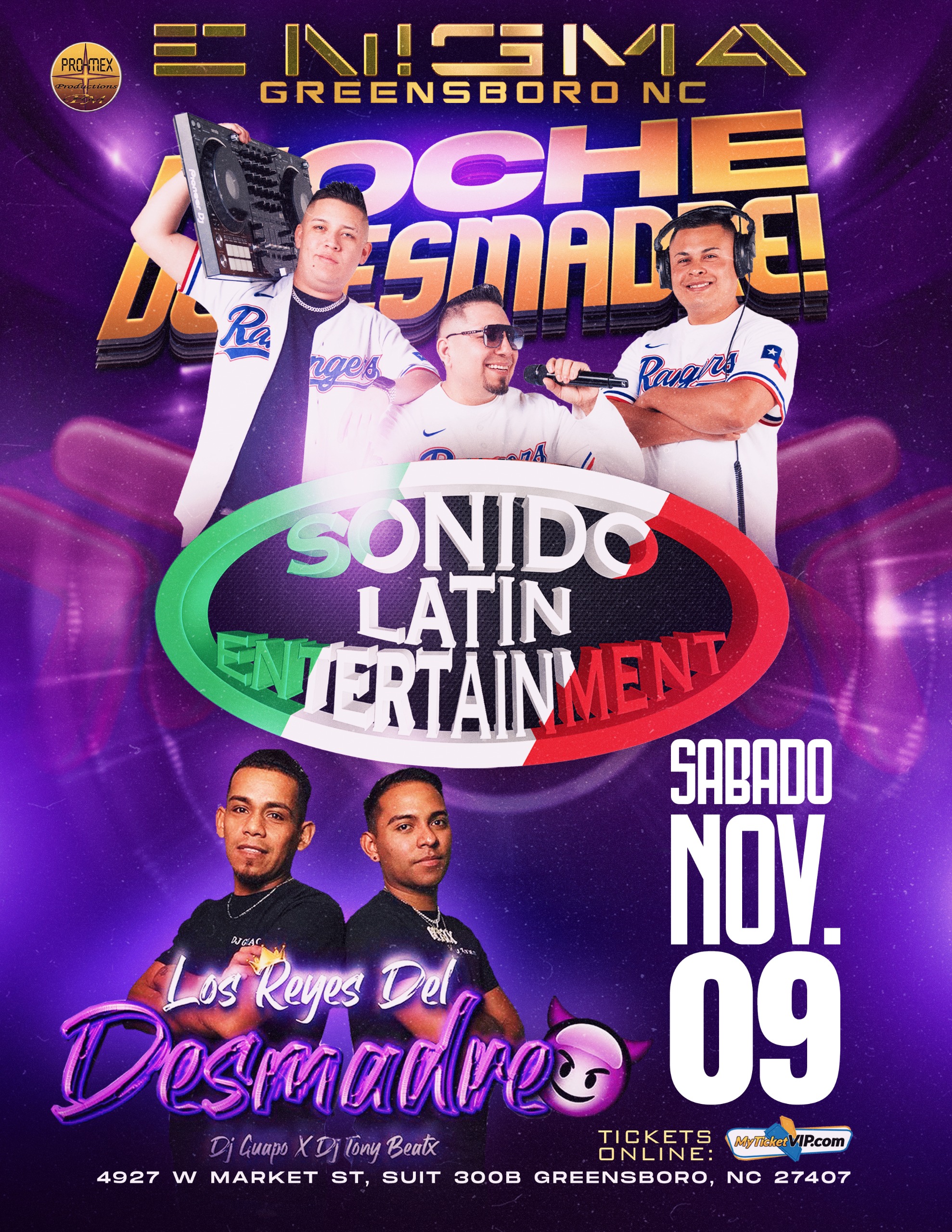 SONIDO LATIN ENTERTAINMENT GREENSBORO