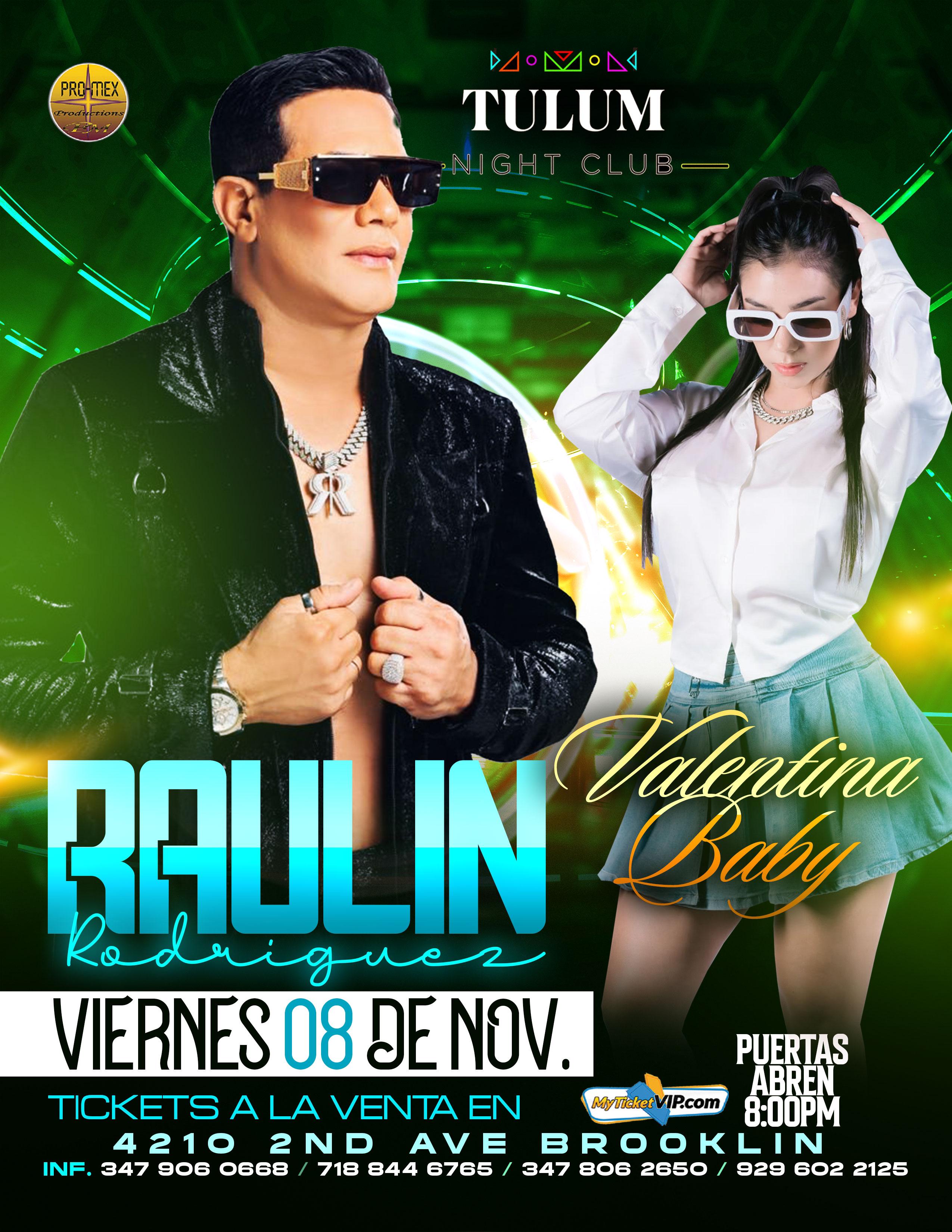 RAULIN RODRIGUEZ Y VALENTINA BABY