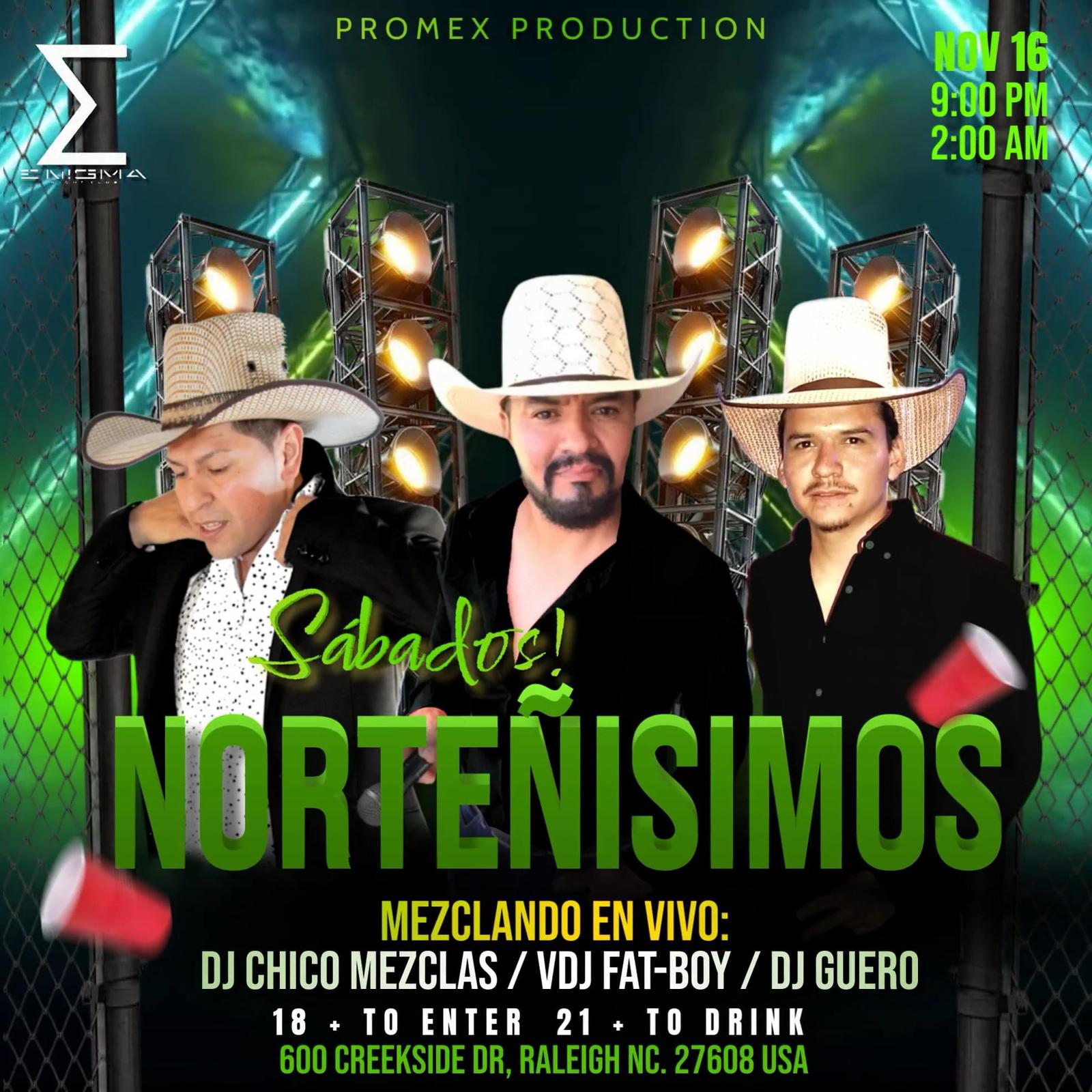 SABADOS NORTEÑISIMOS
