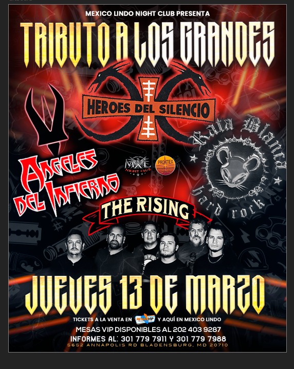 RATA BLANCA Y ANGELES DEL INFIERNO