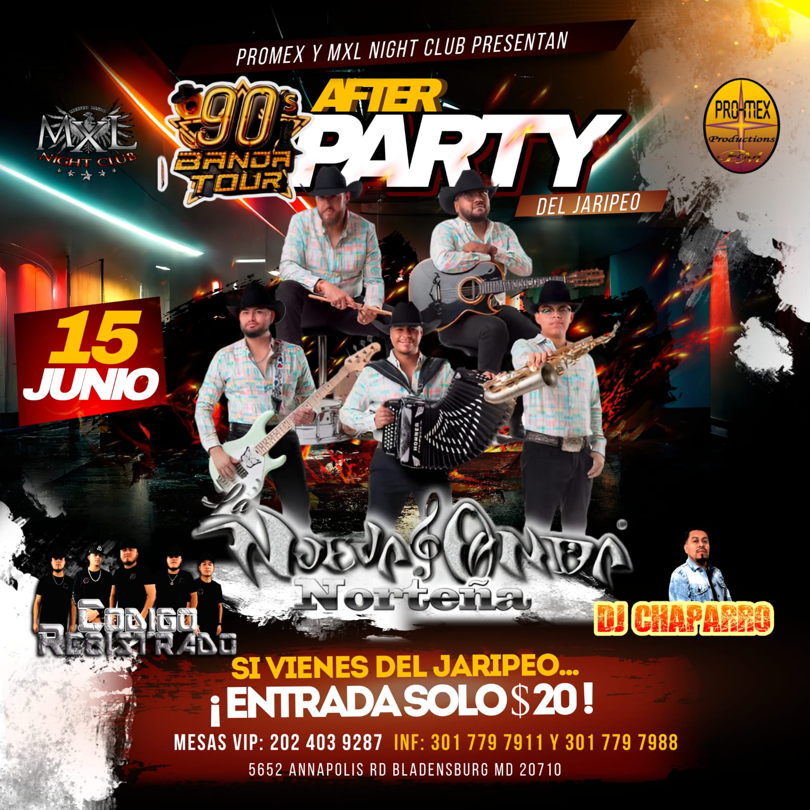 AFTER PARTY 90s BANDA TOUR