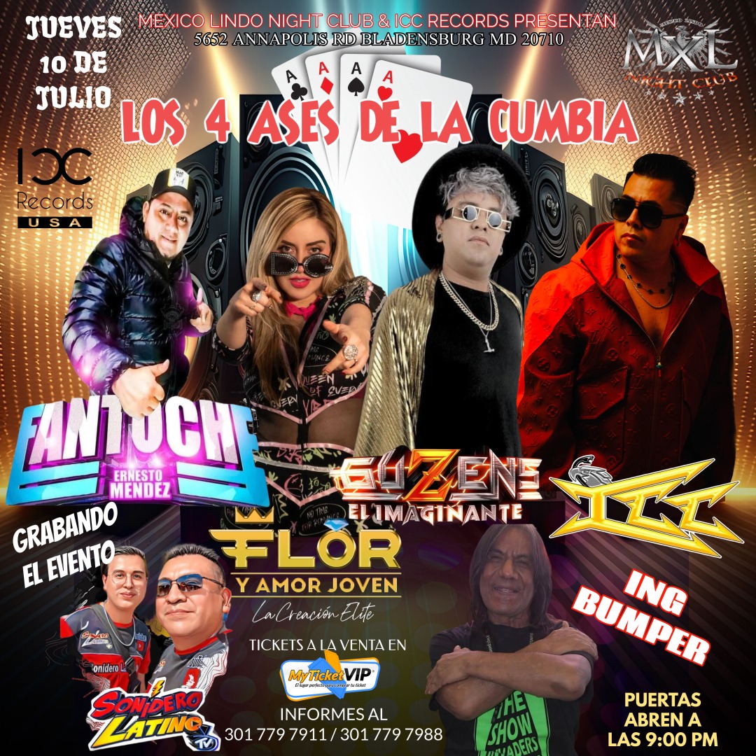 LOS 4 ASES DE LA CUMBIA MXL