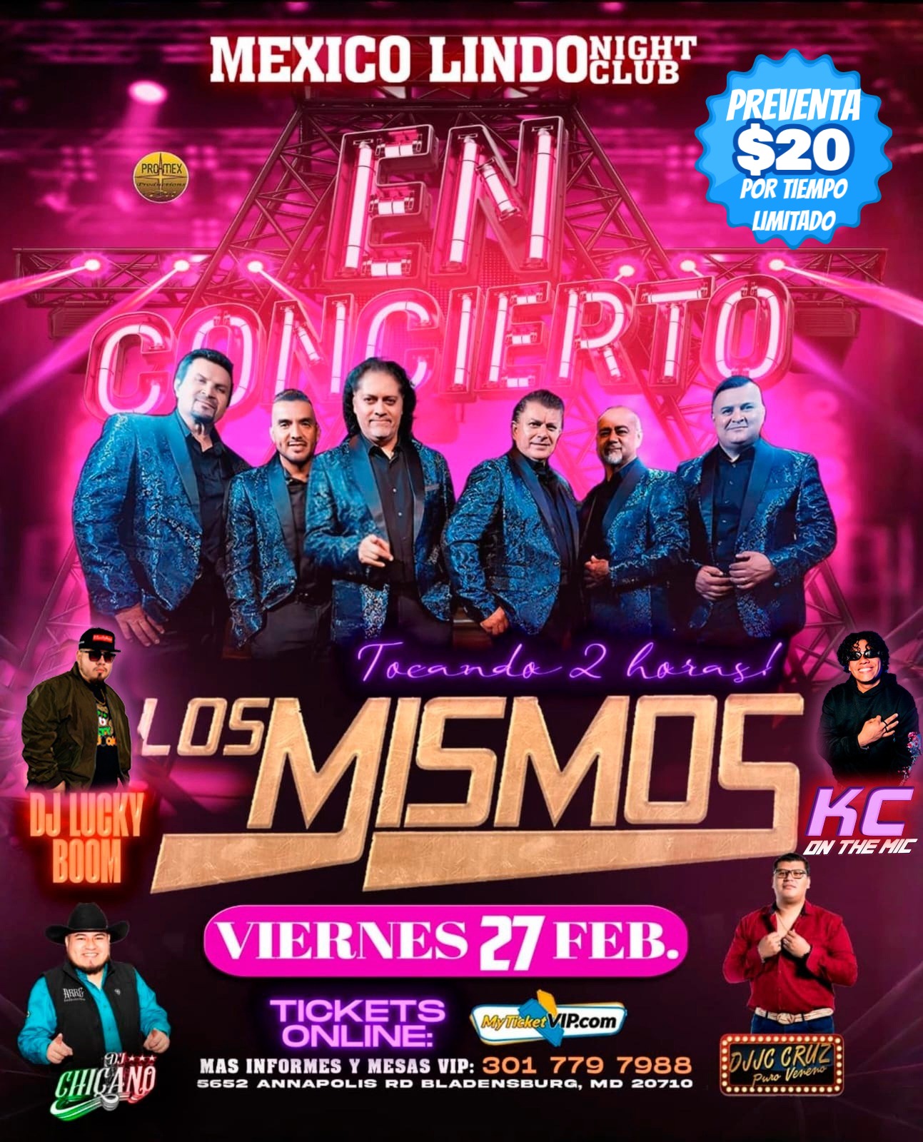 LOS MISMOS EN CONCIERTO