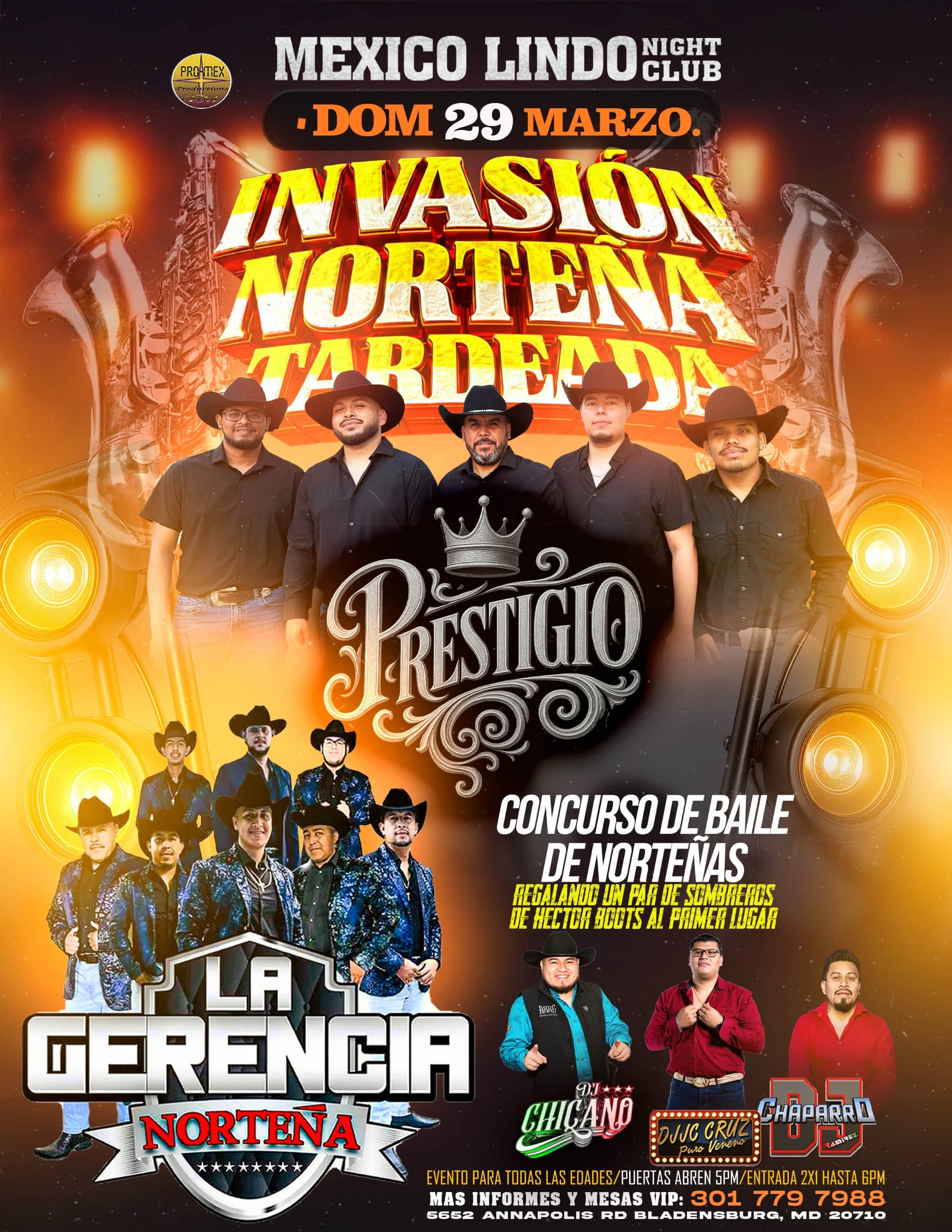 INVASION NORTEÑA TARDEADA