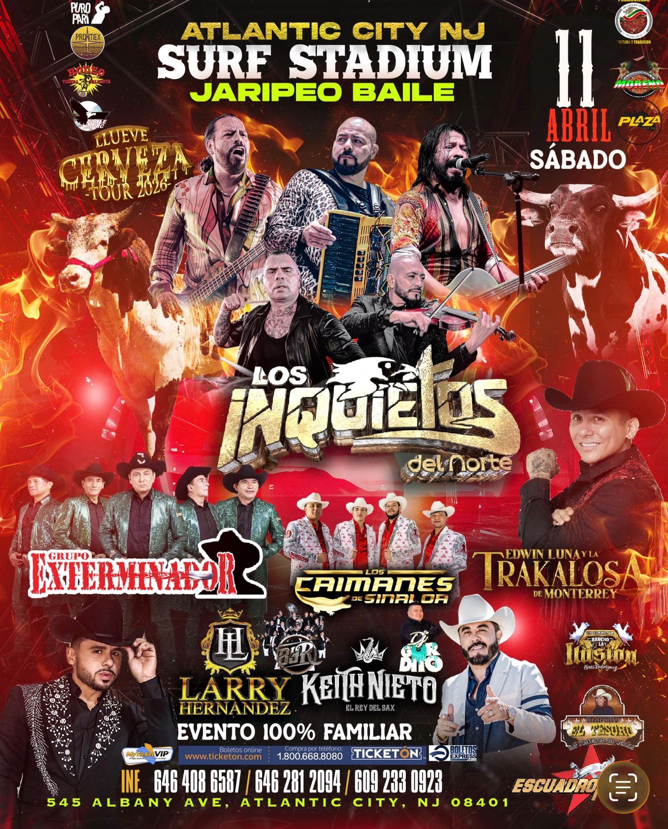 SURF STADIUM LOS INQUIETOS DEL NORTE