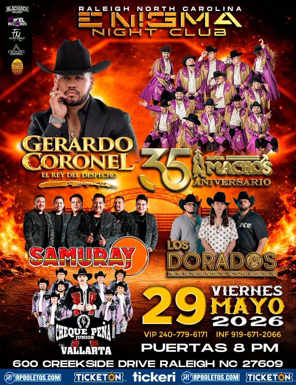 GERARDO CORONEL Y MAS