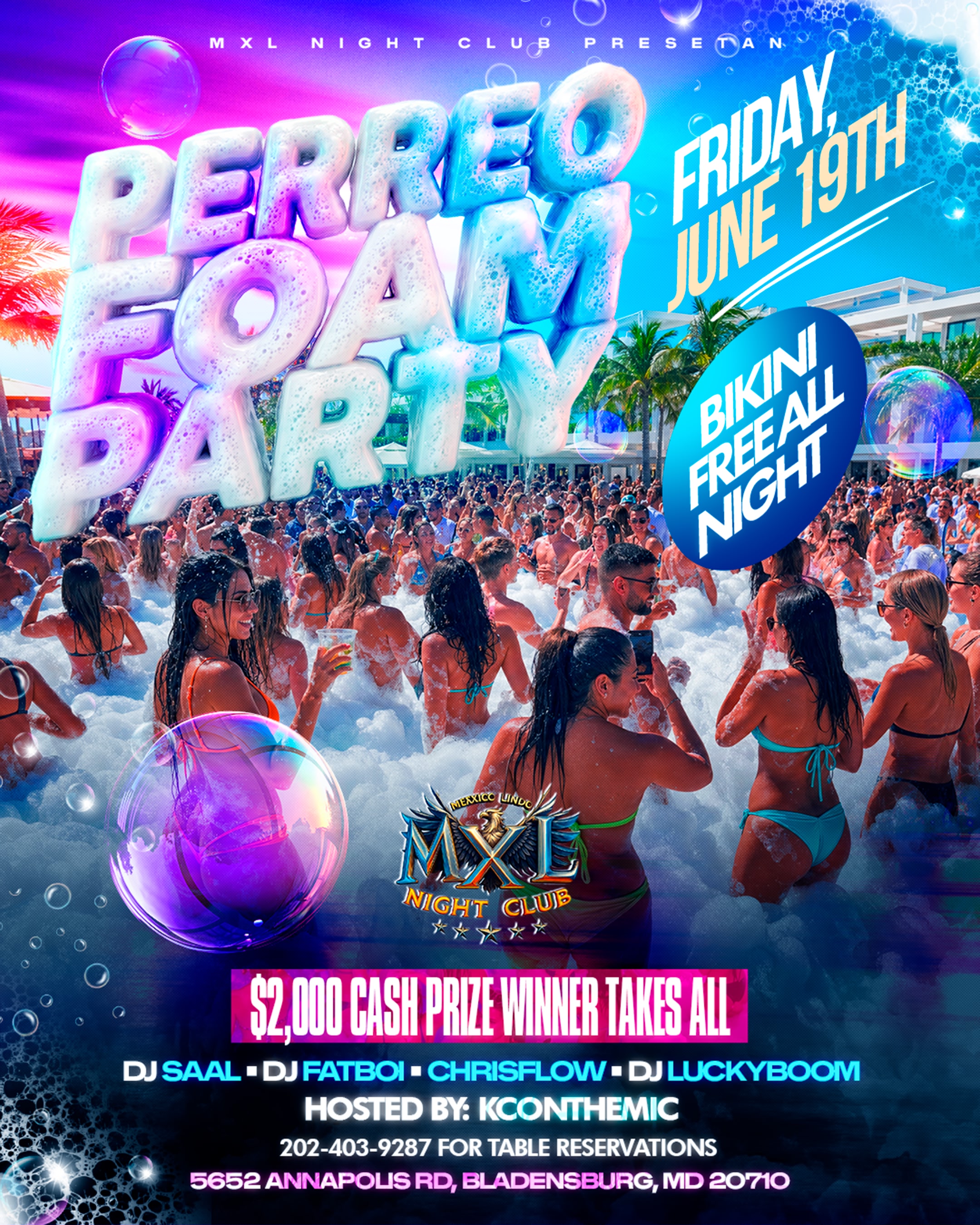 FOAM PARTY NUMERO DOS