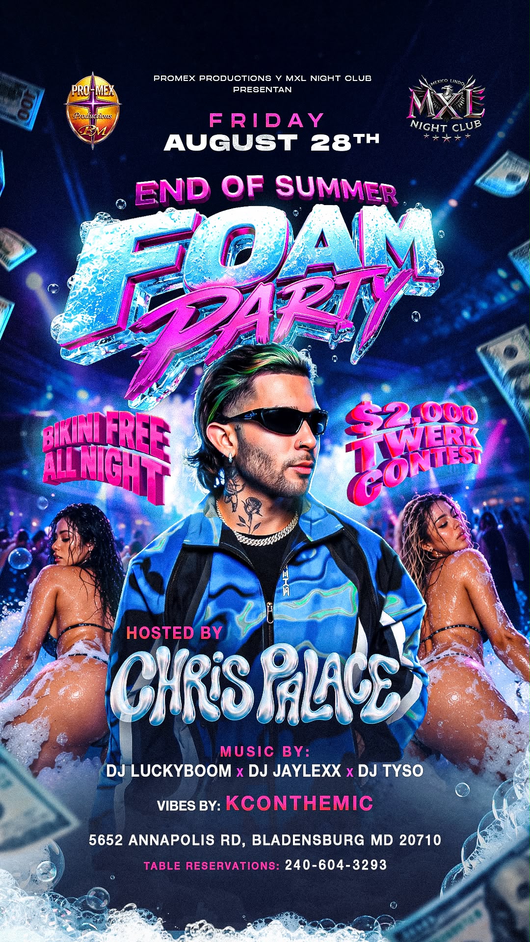 FOAM PARTY | TWERK CONTEST