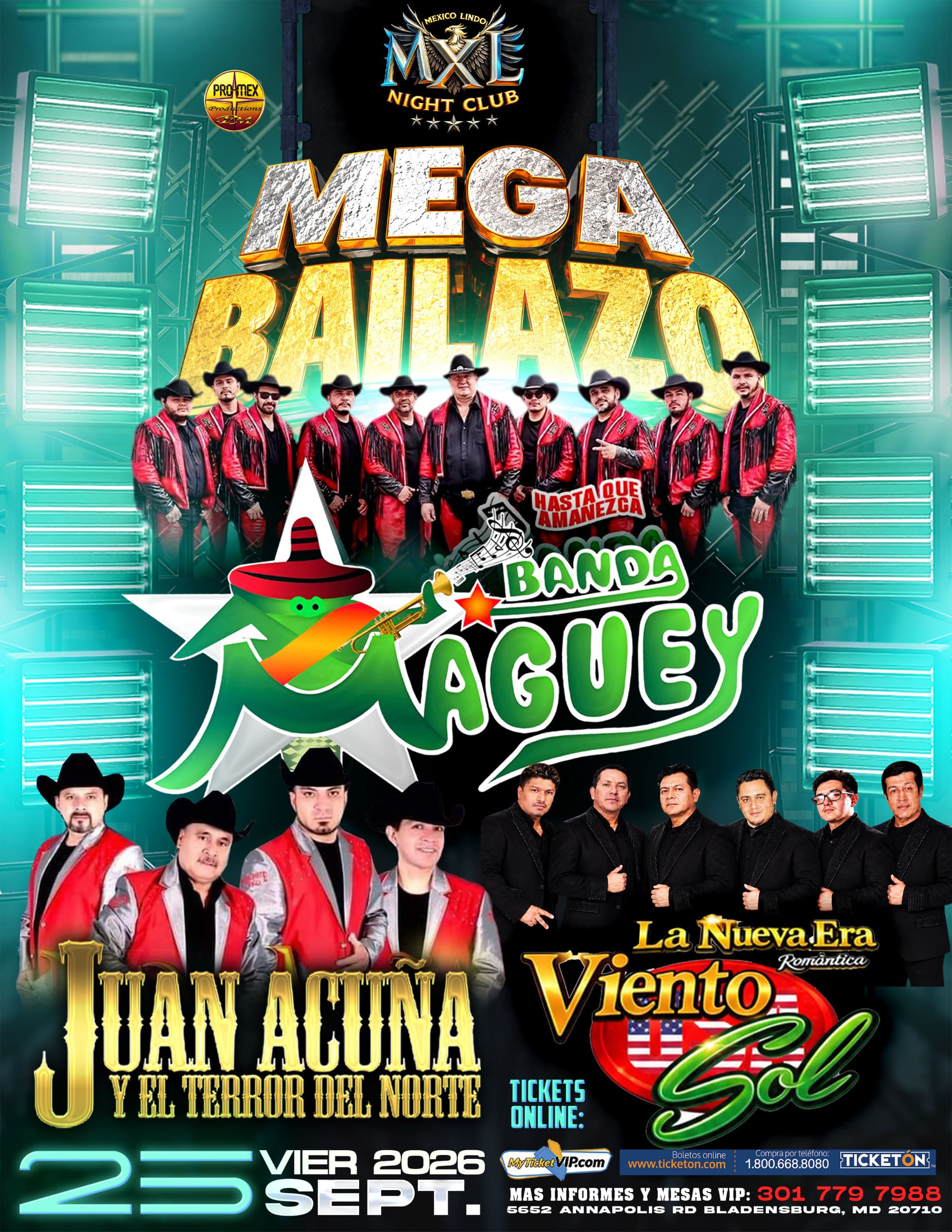 MEGA BAILAZO CON BANDA MAGUEY
