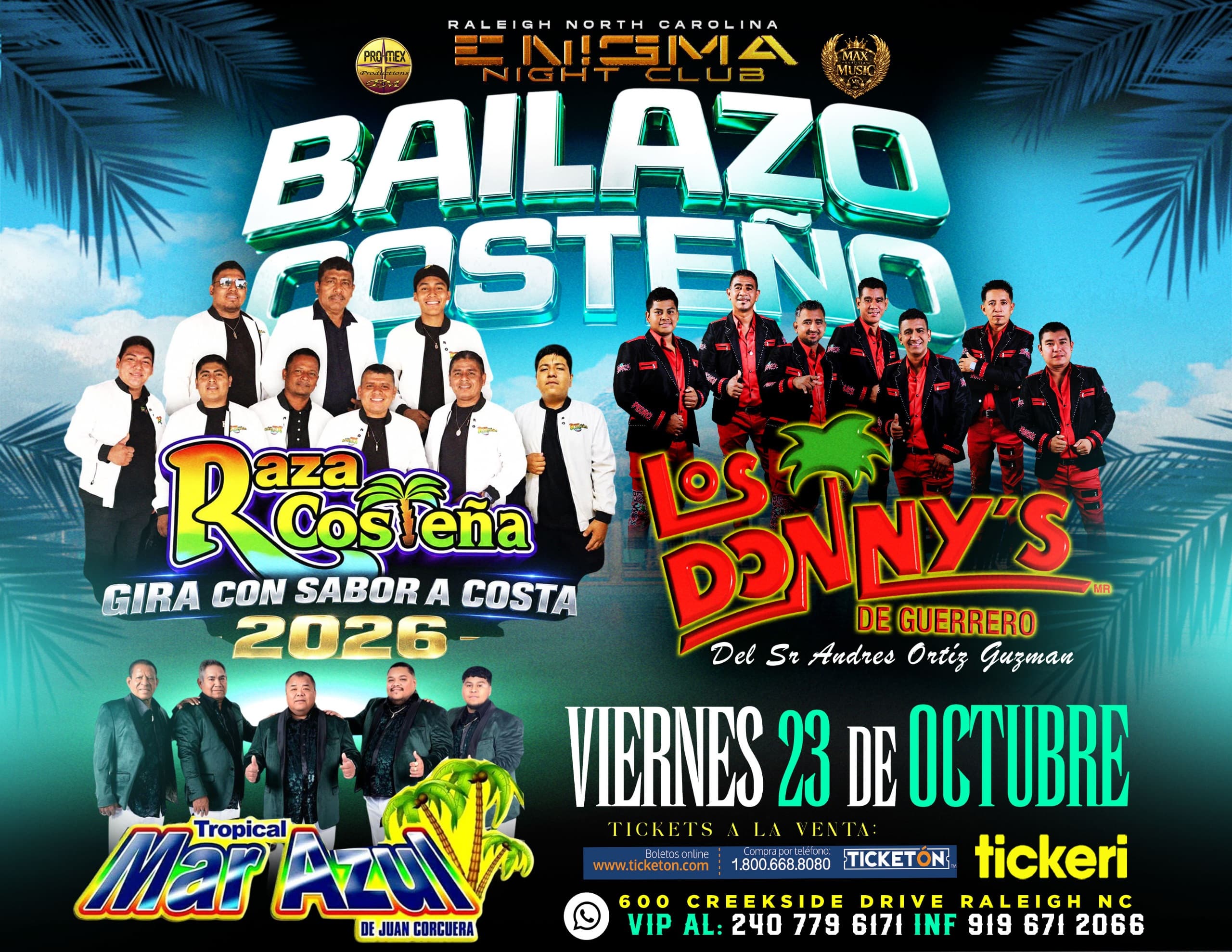 BAILAZO COSTEÑO CON LOS DONNYS