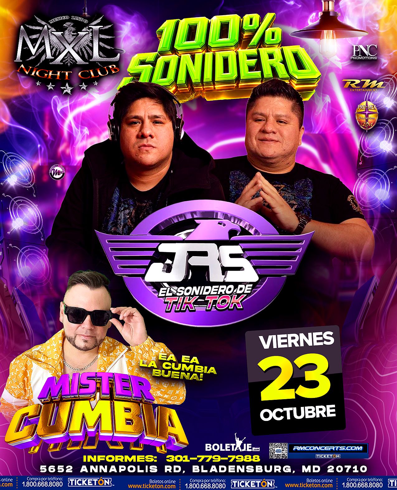 LOS JUNIOR Y MR CUMBIA