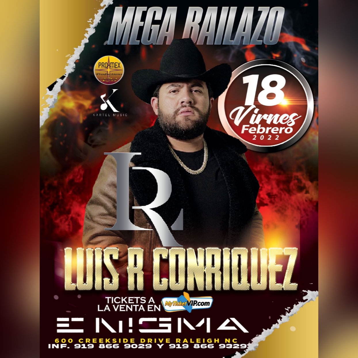 LUIS R CONRIQUEZ