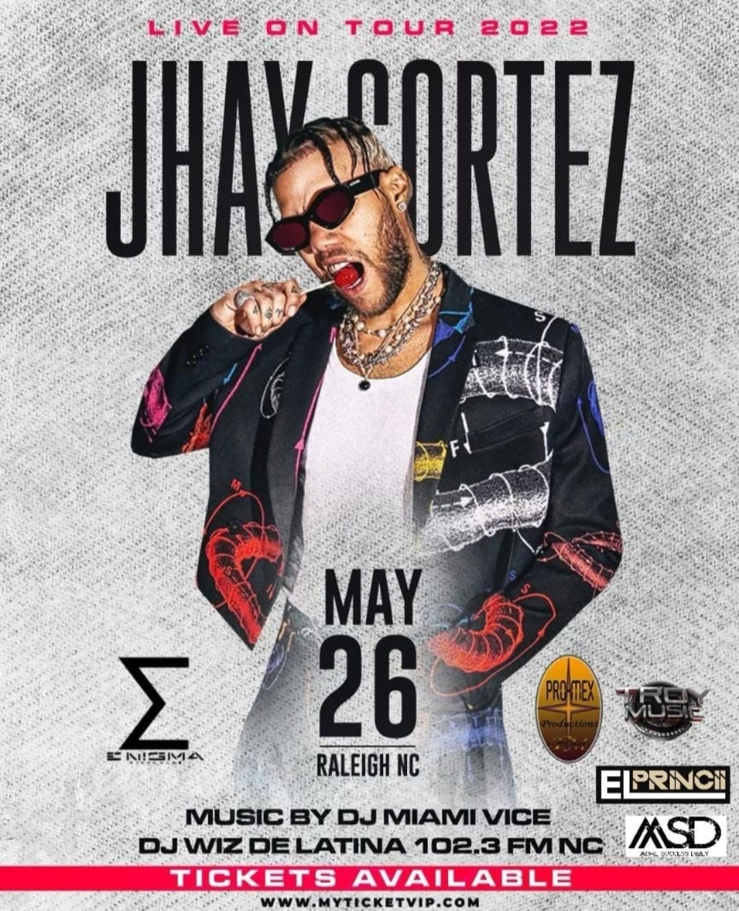 JHAY CORTEZ EN CONCIERTO My Ticket VIP