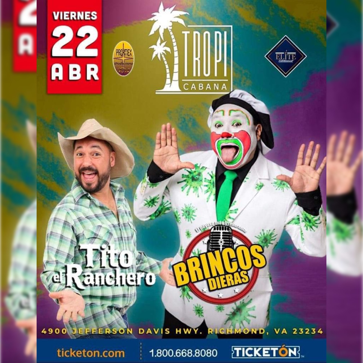 SE LOS CARGO EL PAYASO TOUR My Ticket VIP