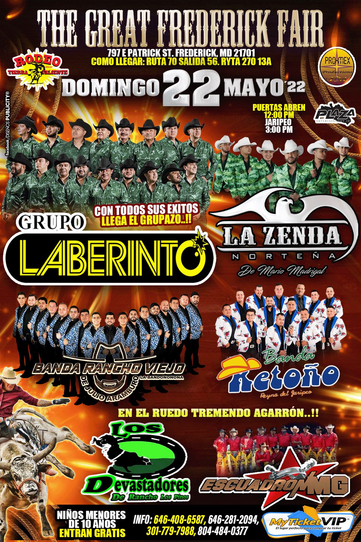 GRUPO LABERINTO GRAN JARIPEO My Ticket VIP