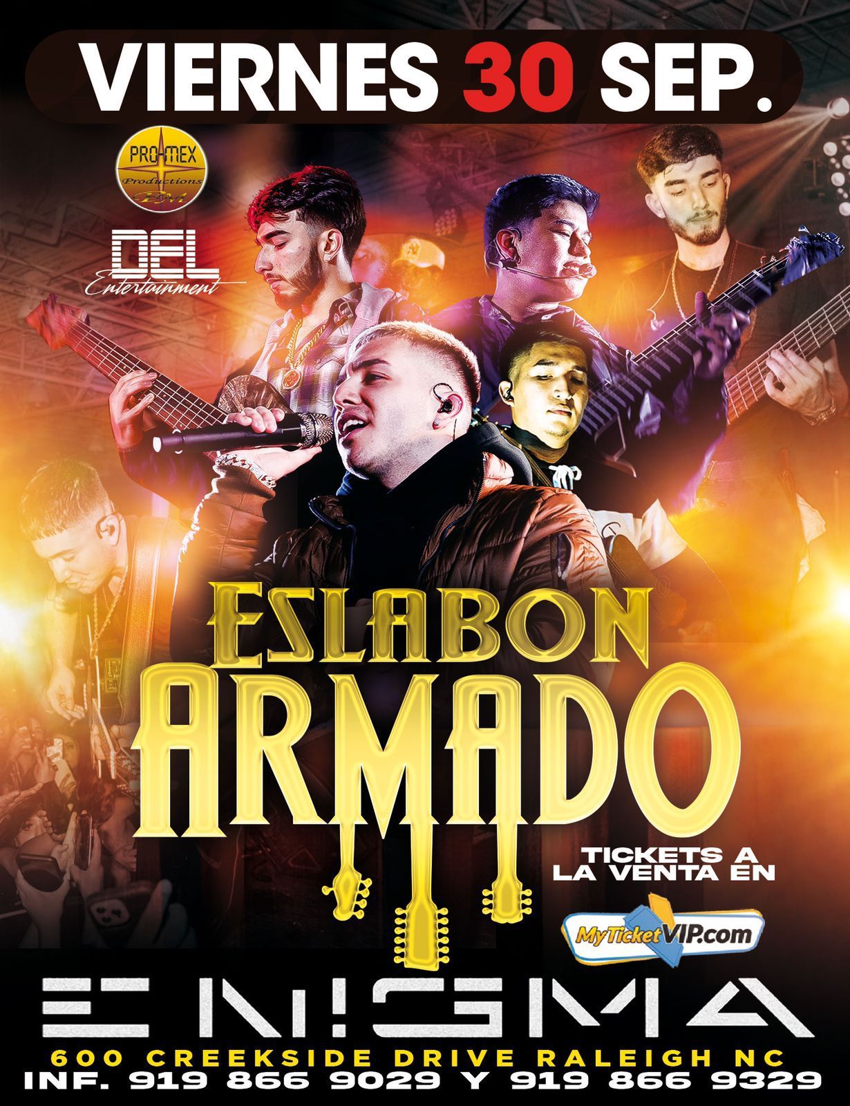 eslabon armado tour nc