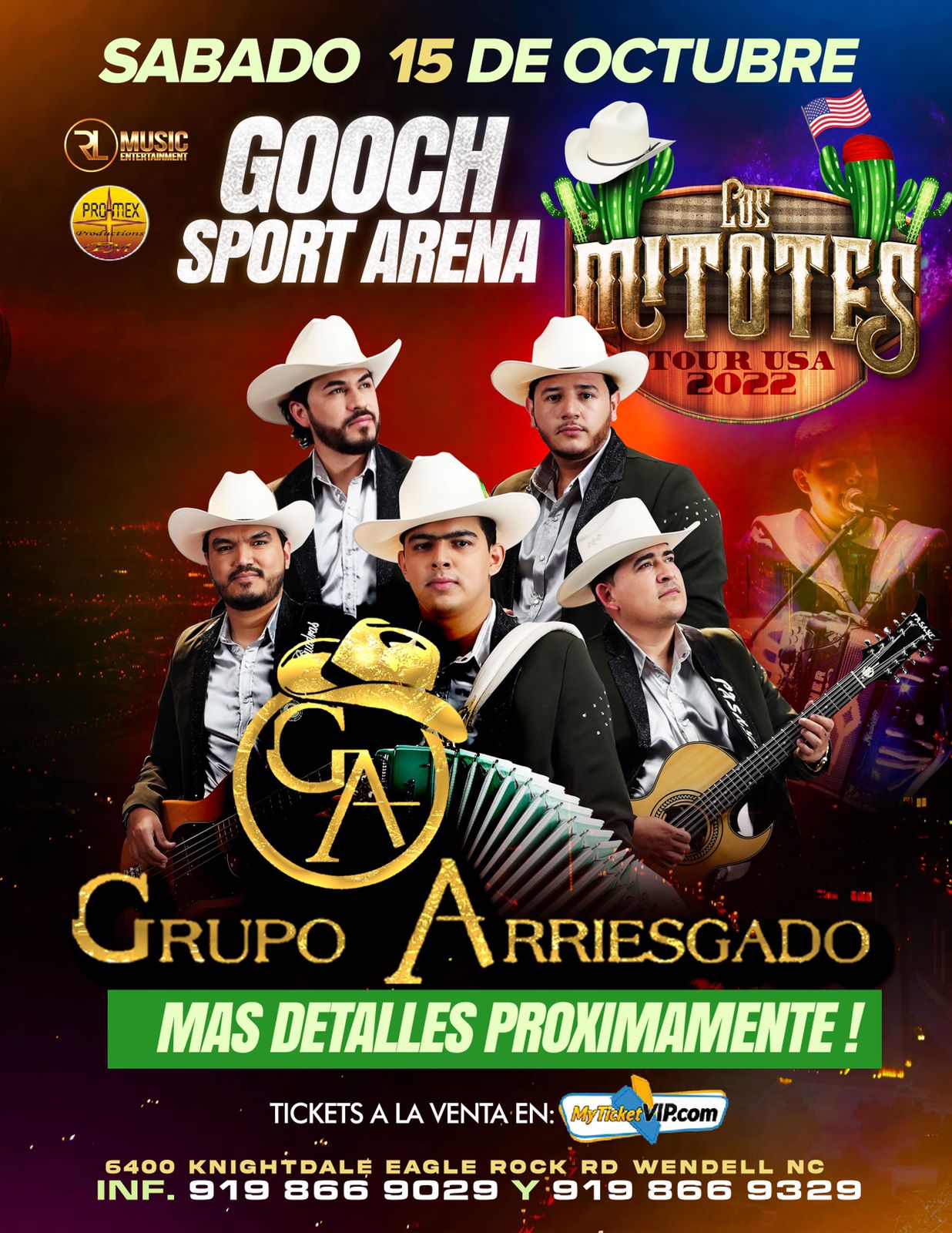 GRUPO ARRIESGADO My Ticket VIP