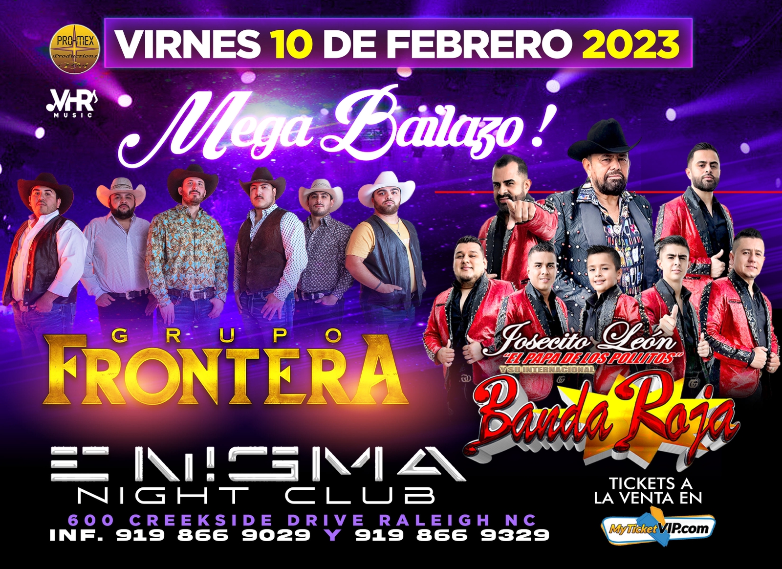 GRUPO FRONTERA BANDA ROJA My Ticket VIP